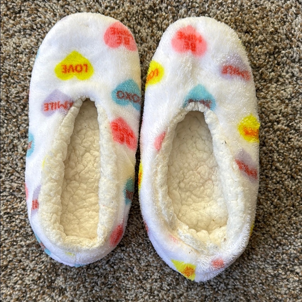 Candy Heart Slippers